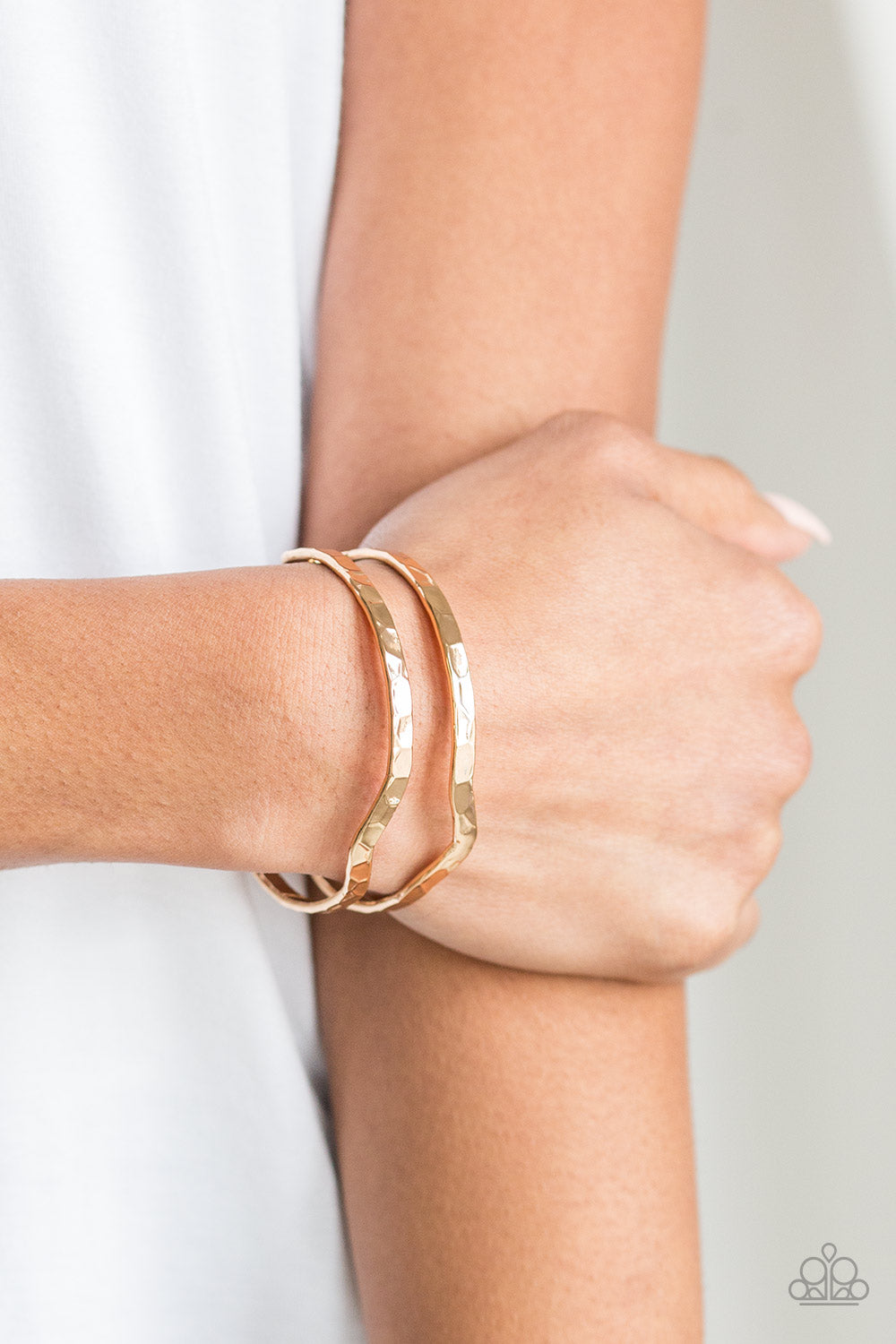 Paparazzi ♥ Highland Heiress - Gold ♥ Bracelet