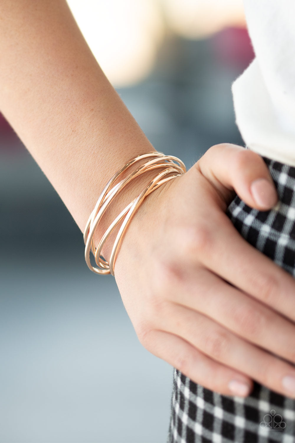 Paparazzi ♥ Modest Goddess - Rose Gold ♥ Bracelet