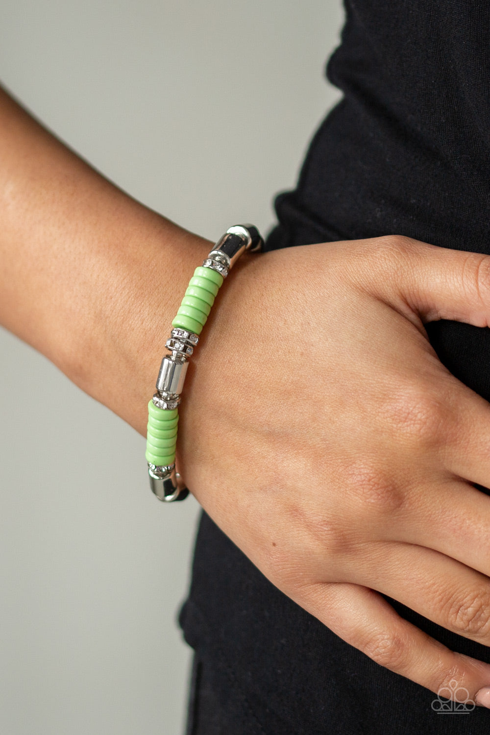 Paparazzi ♥ Whimsical Wanderer - Green ♥ Bracelet