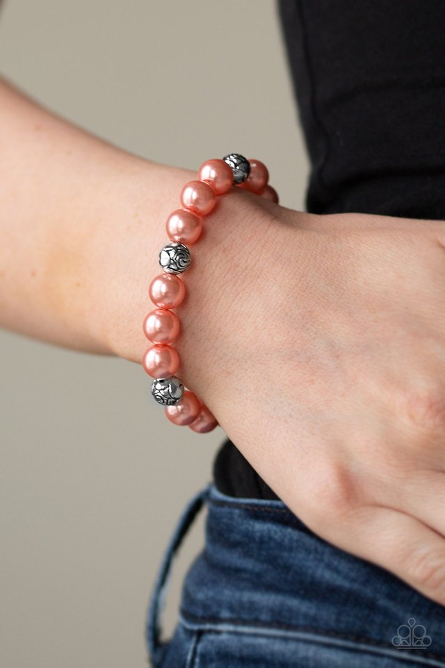 Paparazzi ♥ Rosy Radiance - Orange ♥ Bracelet