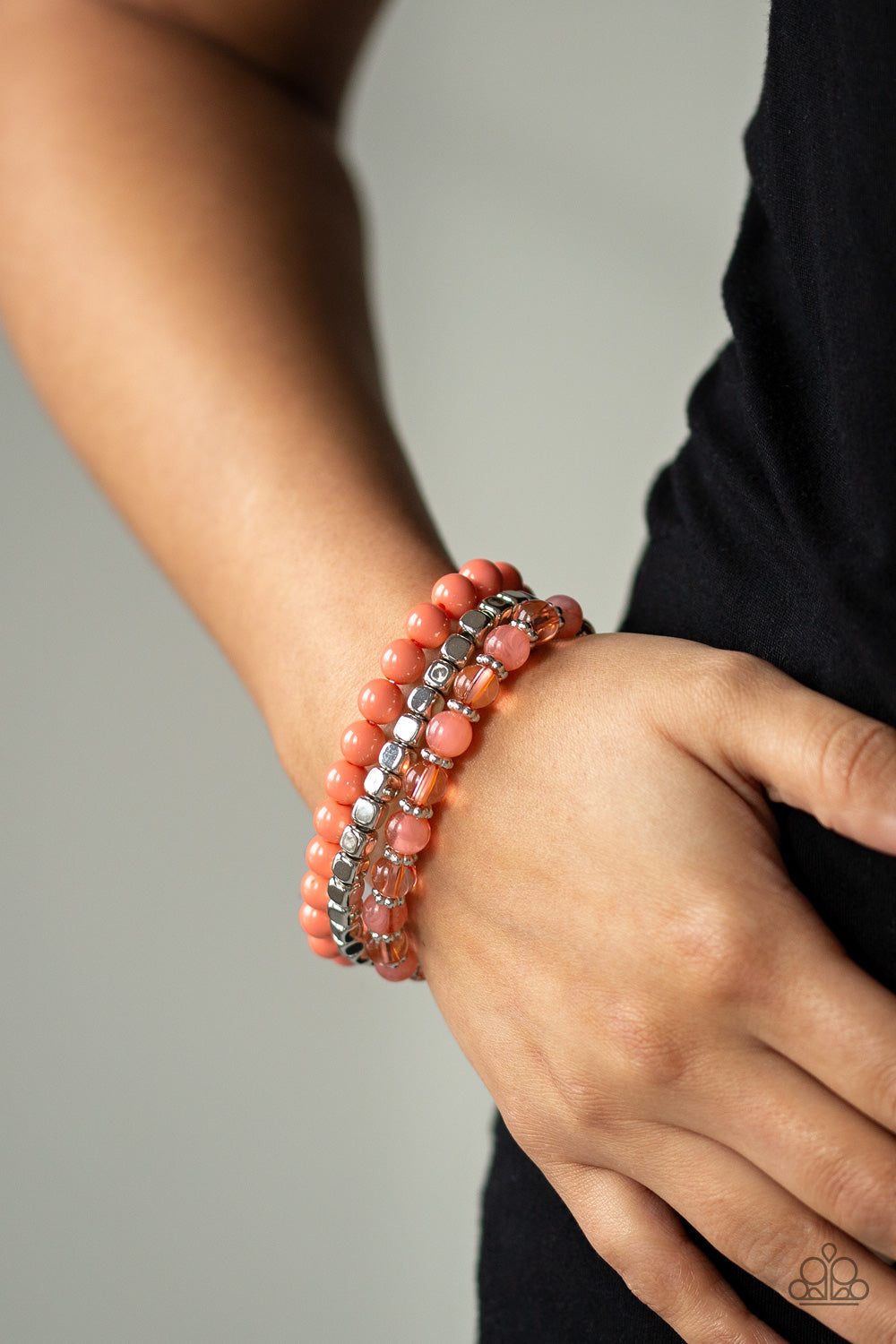 Paparazzi ♥ Globetrotter Glam - Orange ♥ Bracelet