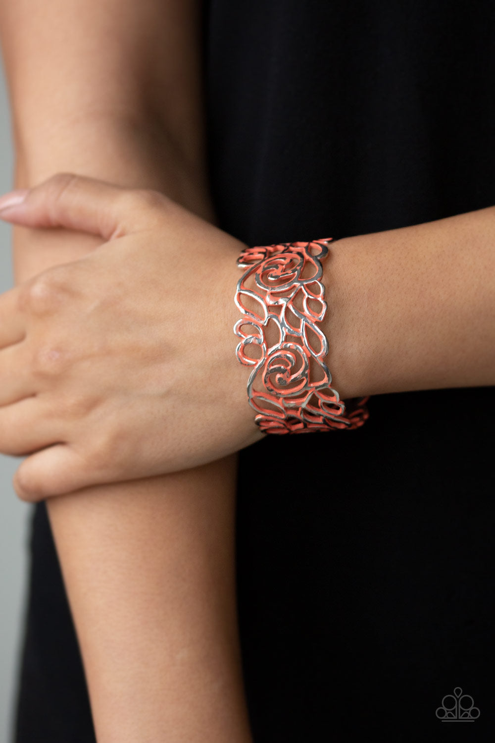 Paparazzi ♥ Victorian Gardens - Orange ♥ Bracelet