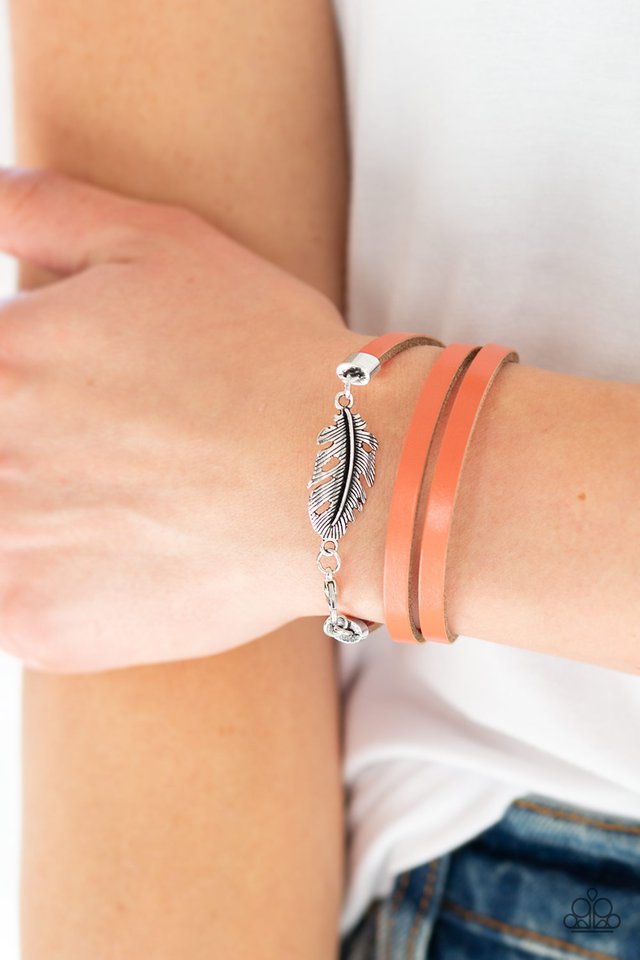 Paparazzi ♥ High Spirits - Orange ♥ Bracelet