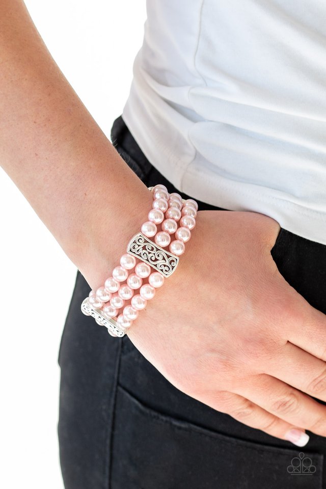 Paparazzi ♥ Ritzy Ritz - Pink ♥ Bracelet