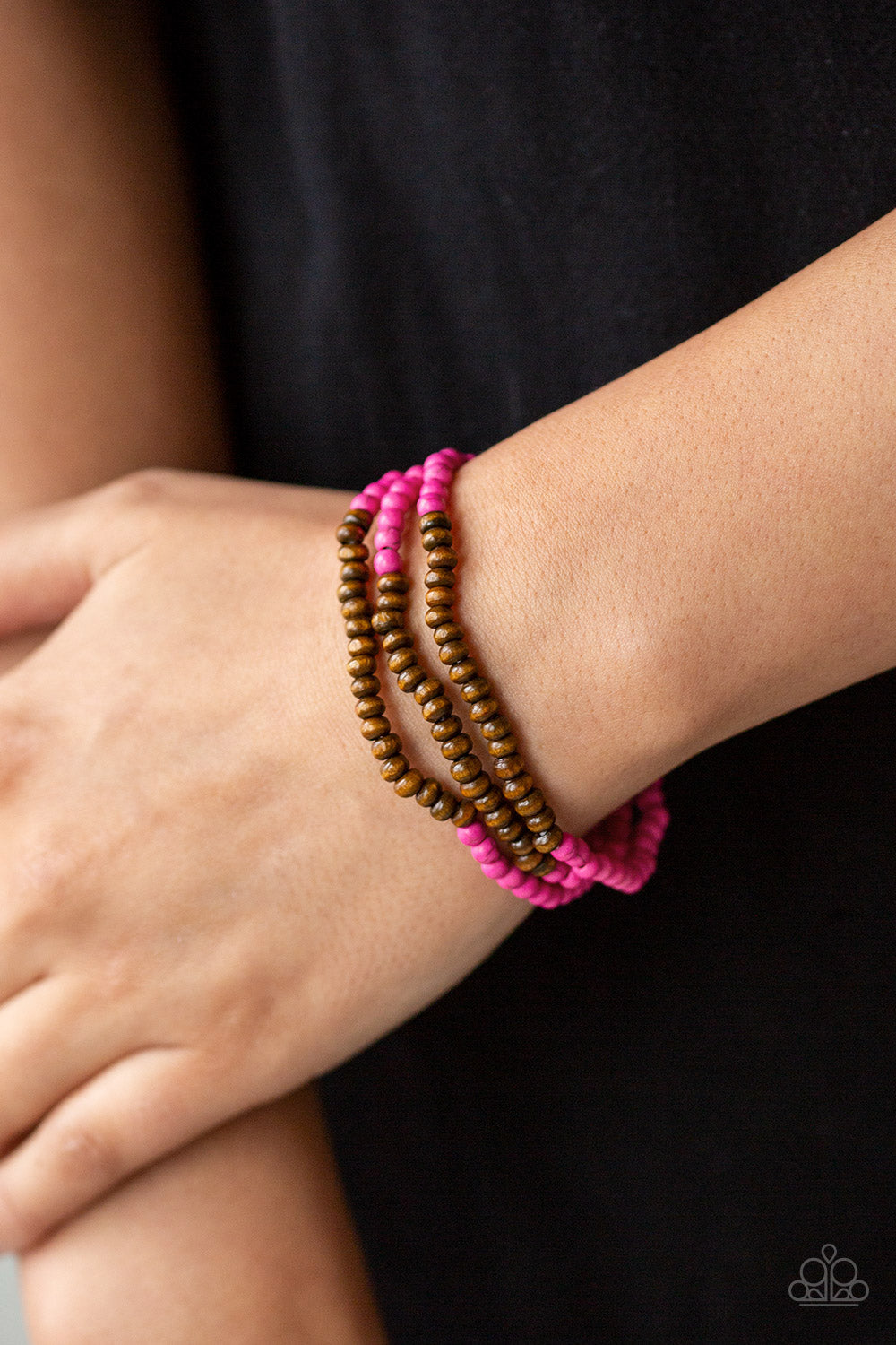 Paparazzi ♥ Woodland Wanderer - Pink ♥ Bracelet
