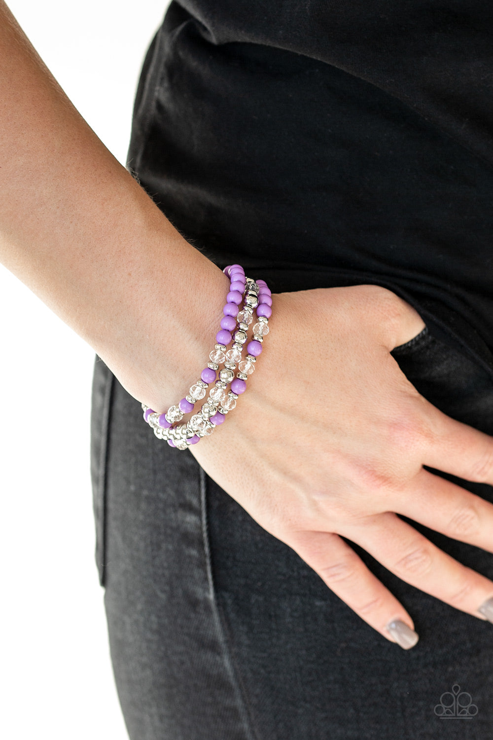 Paparazzi ♥ Irresistibly Irresistible - Purple ♥ Bracelet