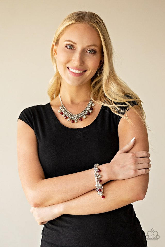 Paparazzi ♥ The Party Planner - Red ♥ Bracelet