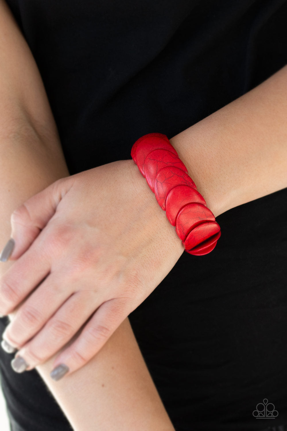 Paparazzi ♥ Nomadic Nature - Red ♥ Bracelet