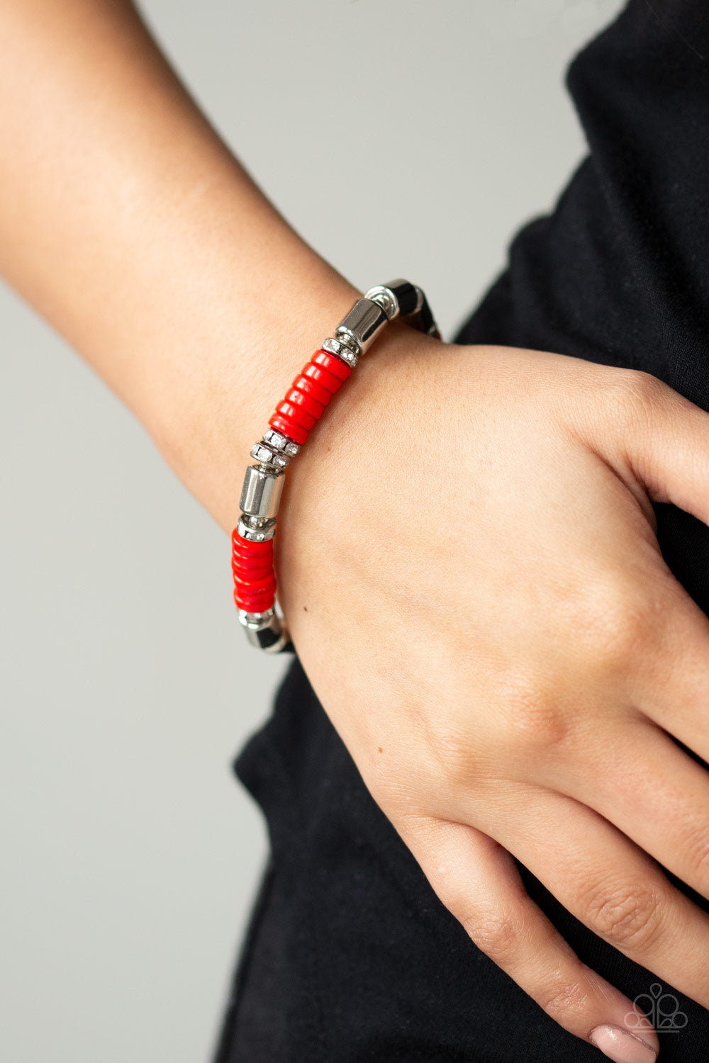 Paparazzi ♥ Whimsical Wanderer - Red ♥ Bracelet