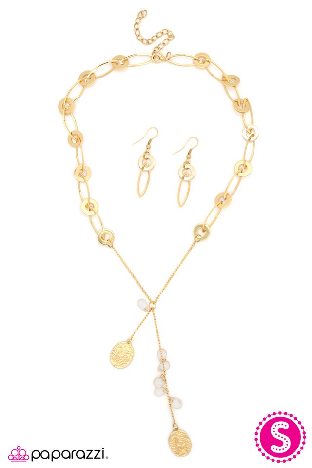 Paparazzi ♥ Tale As Old As Time - Gold ♥ Necklace