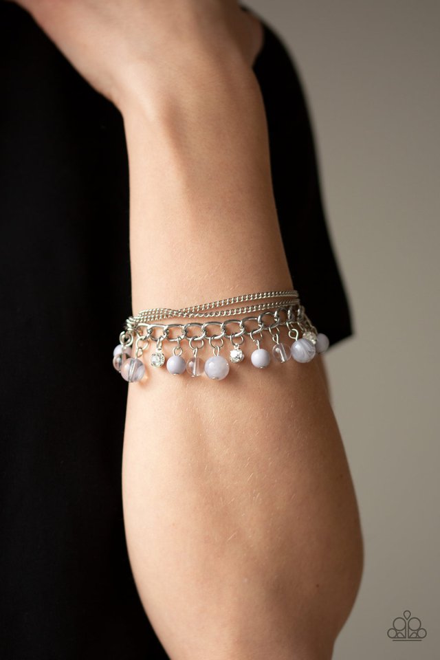 Paparazzi ♥ Let Me SEA! - Silver ♥ Bracelet
