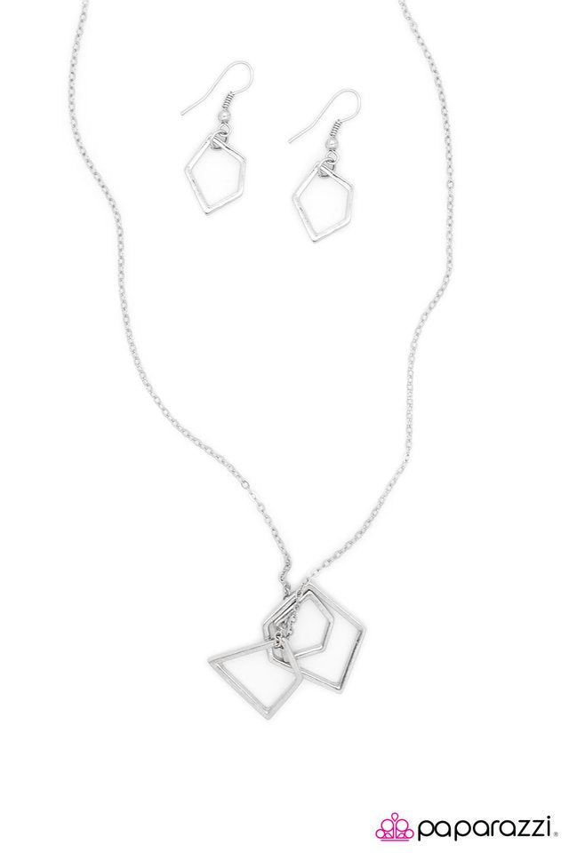 Paparazzi ♥ Handle With Care - Silver ♥ Necklace
