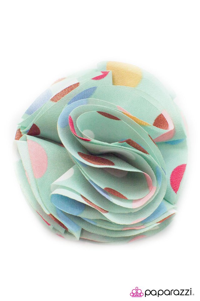 Paparazzi ♥ Candyland - Green ♥ Hair Clip