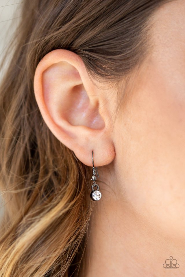 Paparazzi ♥ Make The World Sparkle - Black ♥ Necklace