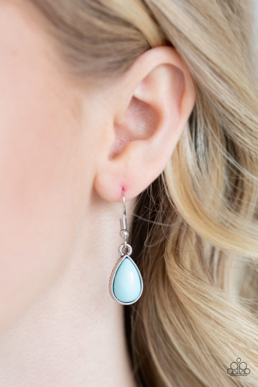 Paparazzi ♥ Jaw-Dropping Diva - Blue ♥ Necklace