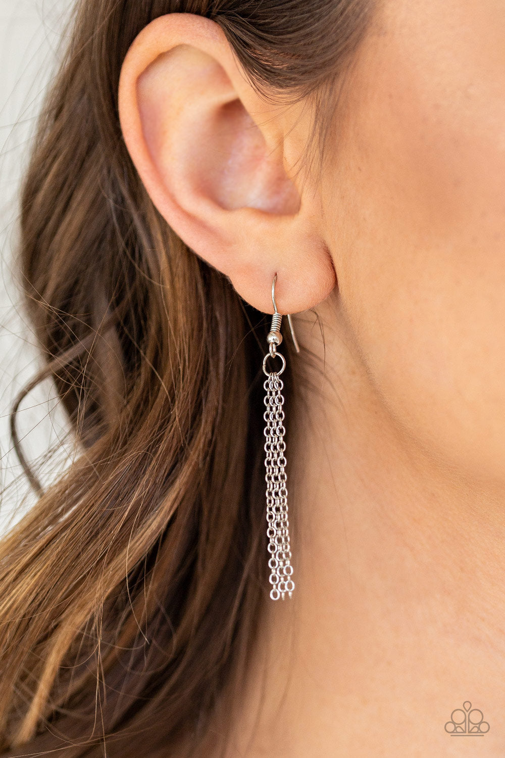 Paparazzi ♥ Triple Trifecta - Brown ♥ Necklace