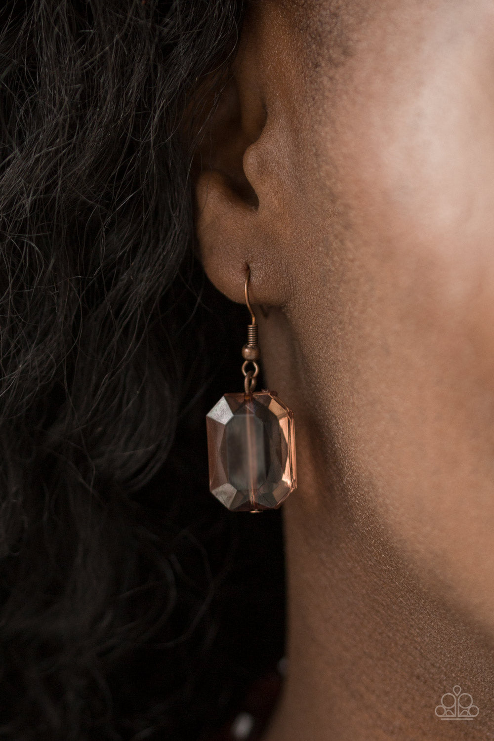 Paparazzi ♥ Ice Bank - Copper ♥ Necklace