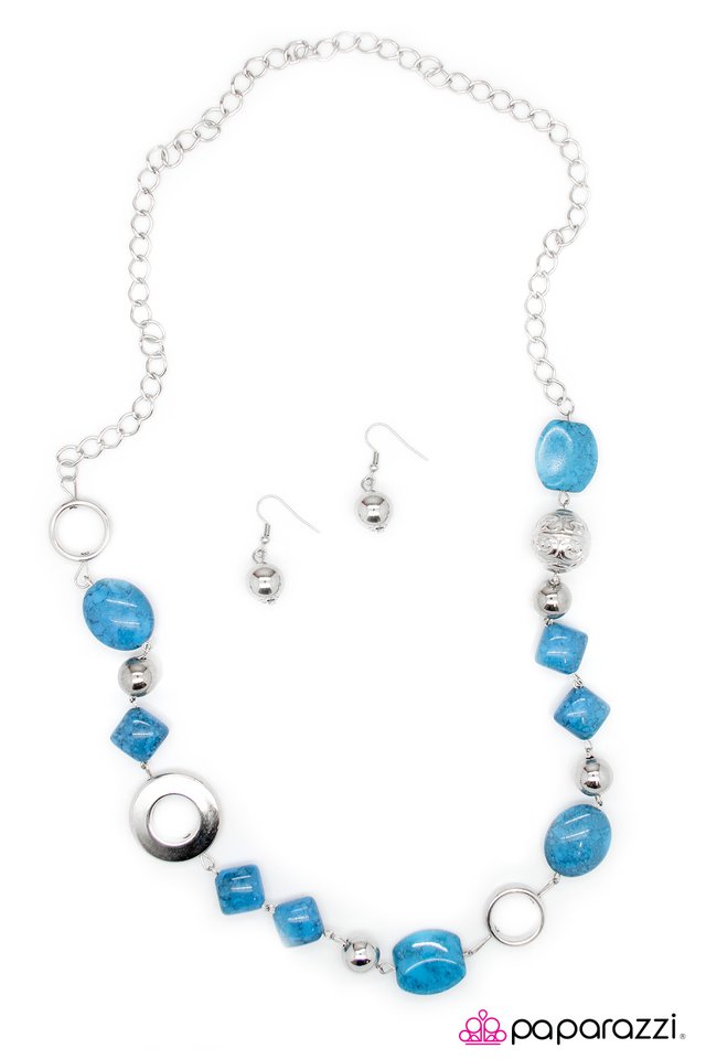 Paparazzi ♥ Oh, Baby! - Blue ♥ Necklace