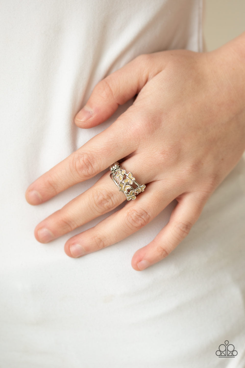 Paparazzi ♥ Fluttering Fashion - Brown ♥ Ring