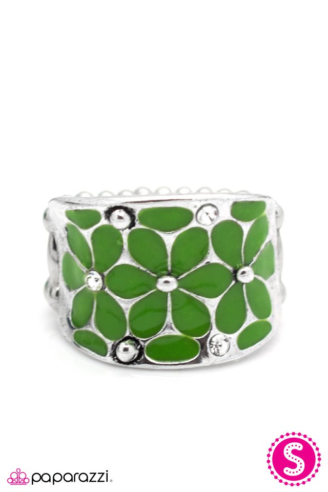 Paparazzi ♥ The Ground She Walks On - Green ♥ Ring