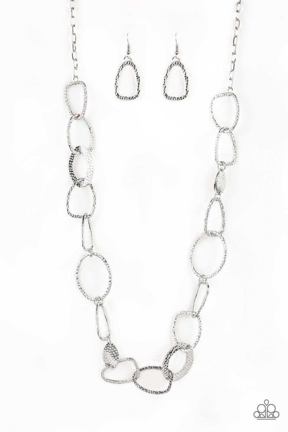 Louis Vuitton x Nigo Squared Strass Necklace Silver in Silver