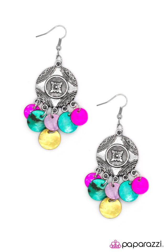 Paparazzi ♥ So Far, So Good - Multi ♥ Earrings