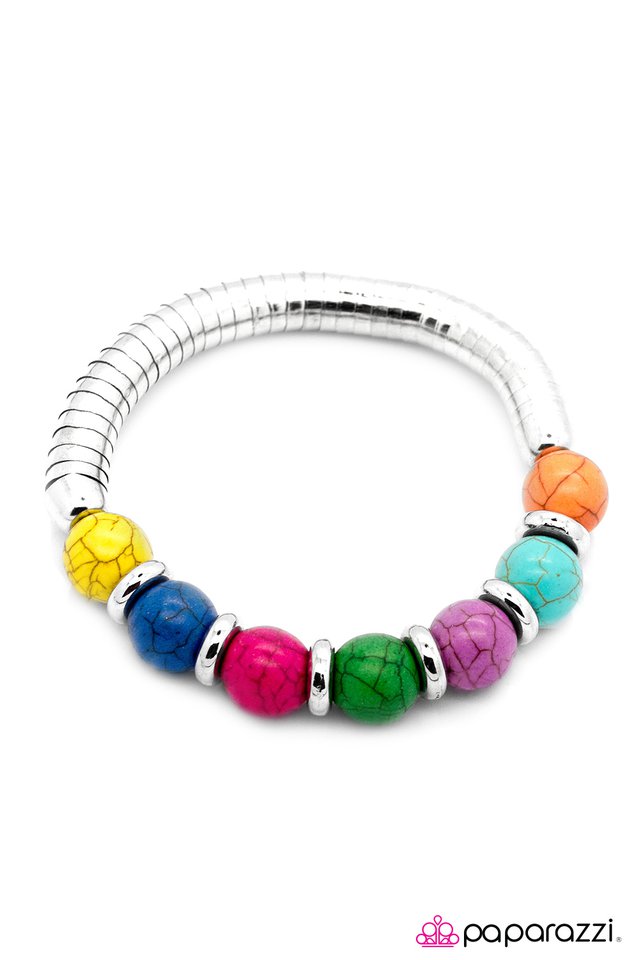 Paparazzi ♥ In Living Color - Multi ♥ Bracelet