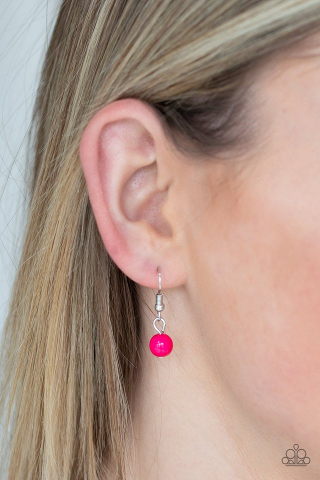 Paparazzi ♥ So Solar - Pink ♥ Necklace
