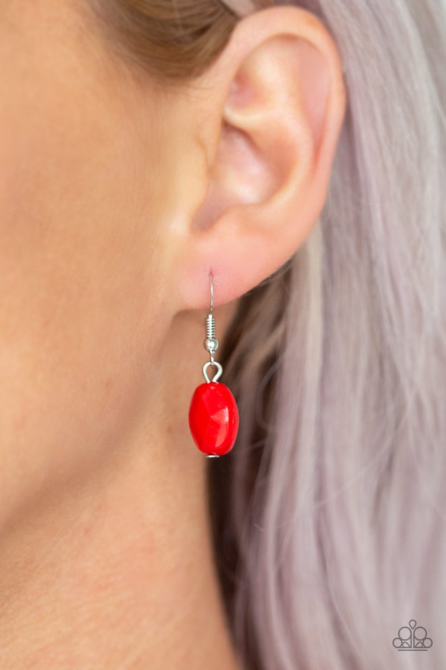 Paparazzi ♥ Radiant Reflections - Red ♥ Necklace
