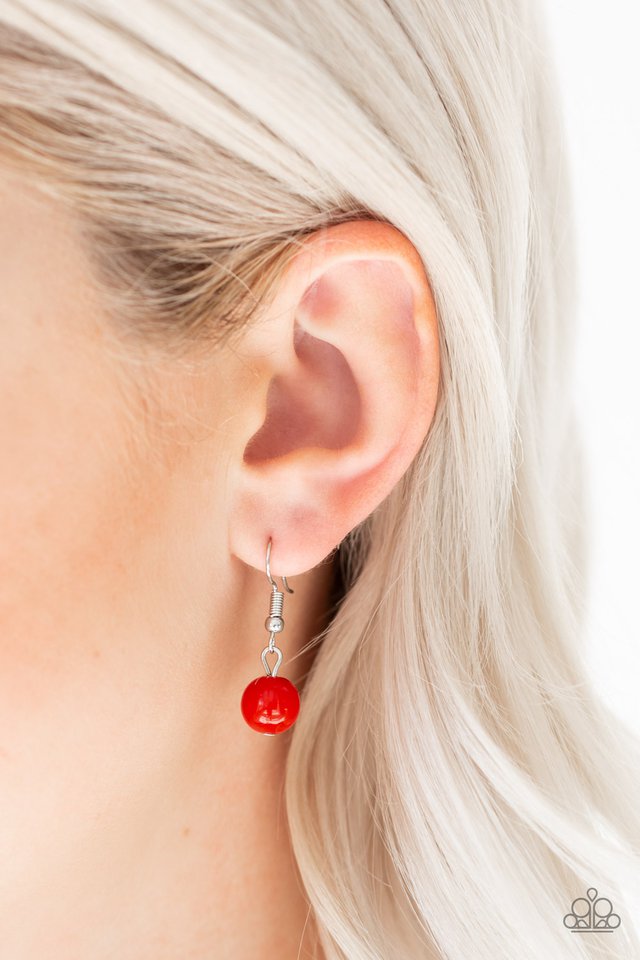 Paparazzi ♥ Modern Motley - Red ♥ Necklace