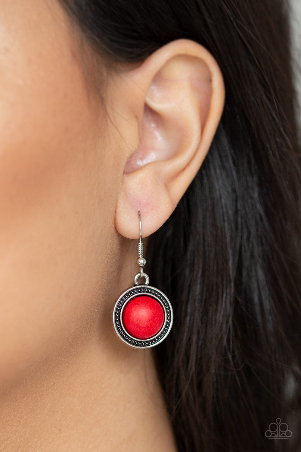 Paparazzi ♥ Lasting EMPRESS-ions - Red ♥ Necklace