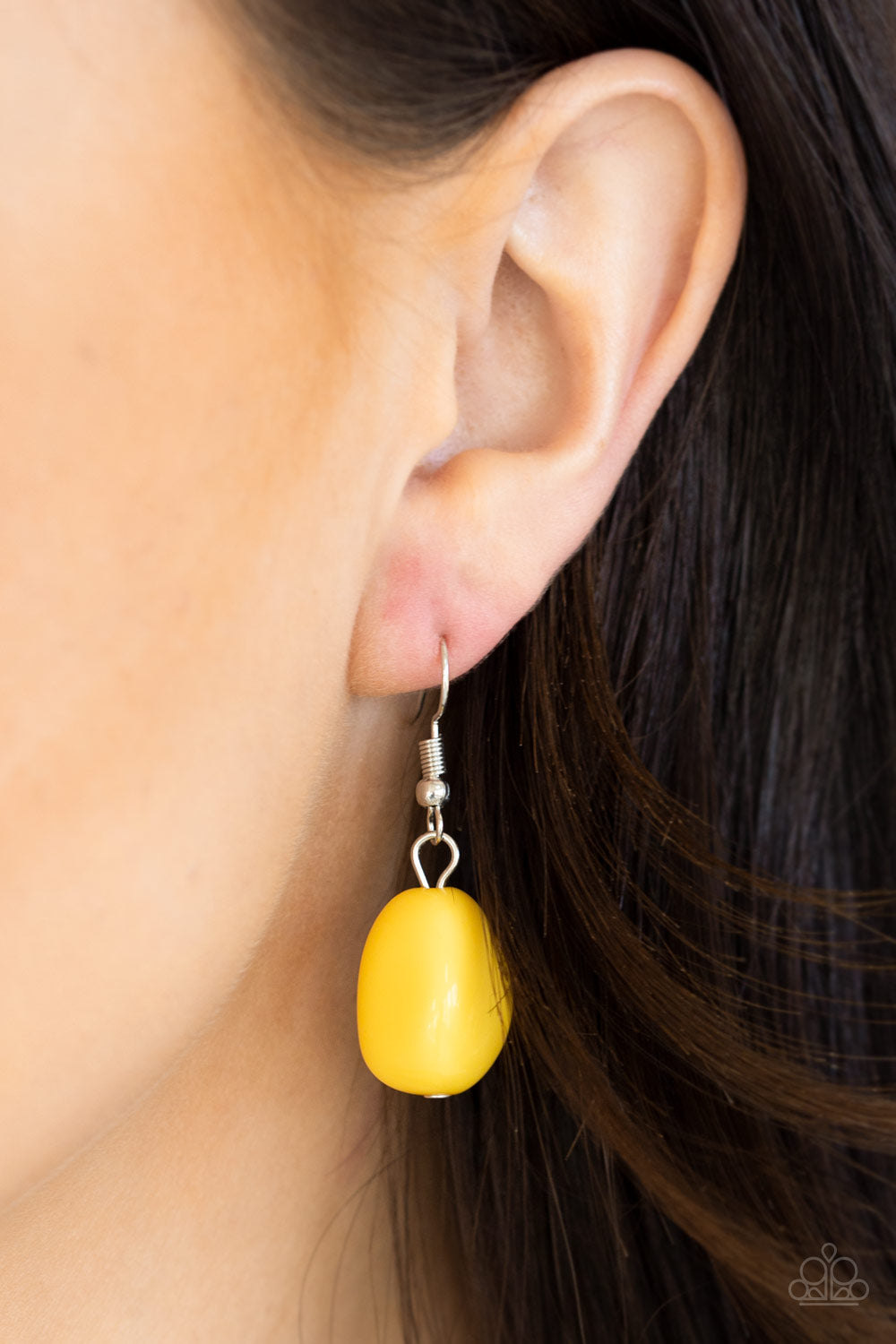 Paparazzi ♥ Take The COLOR Wheel! - Yellow ♥ Necklace