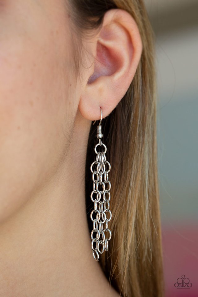 Paparazzi ♥ Ready To Pounce - Silver ♥ Necklace