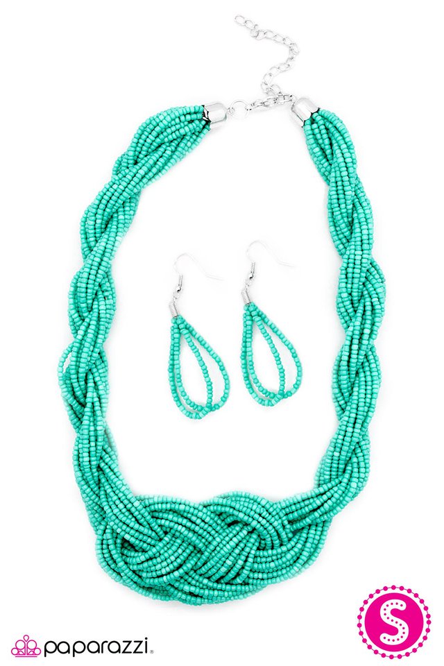 Paparazzi ♥ A Standing Ovation - Blue ♥ Necklace