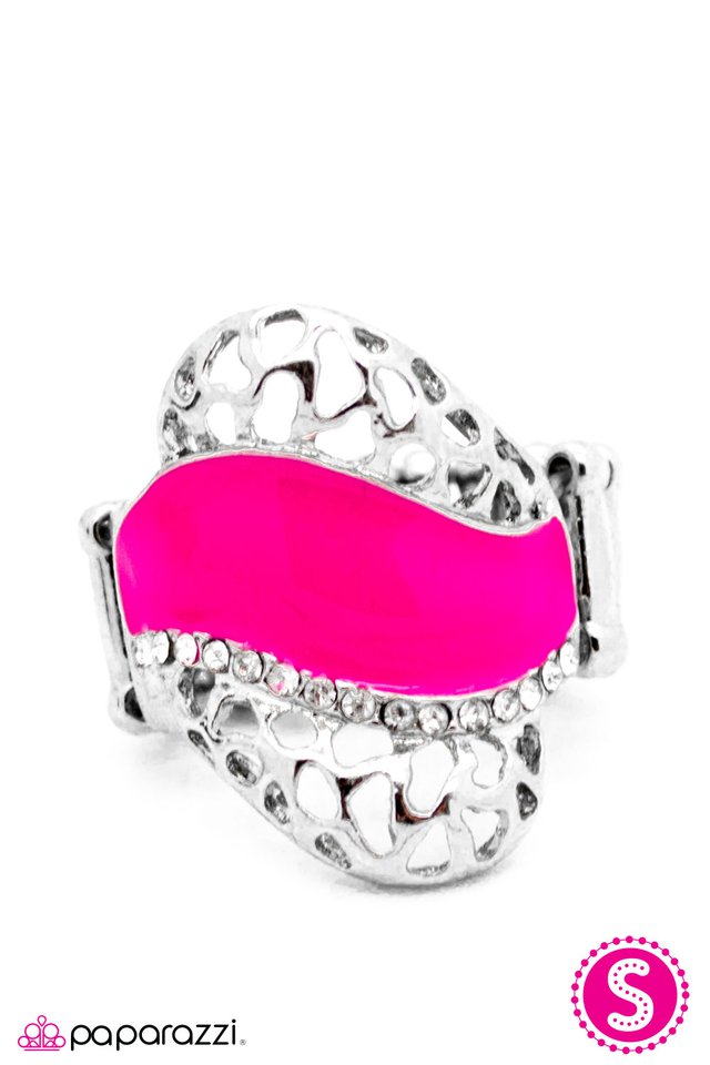 Paparazzi ♥ In All the Right Places - Pink ♥ Ring