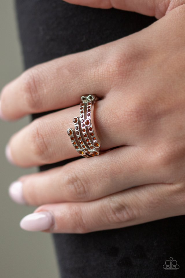 Paparazzi ♥ Casino CACHE - Brown ♥ Ring