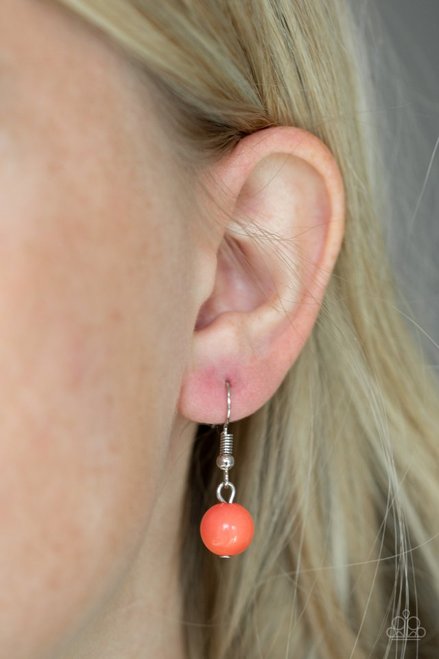Paparazzi ♥ Brilliant Bliss - Orange ♥ Necklace