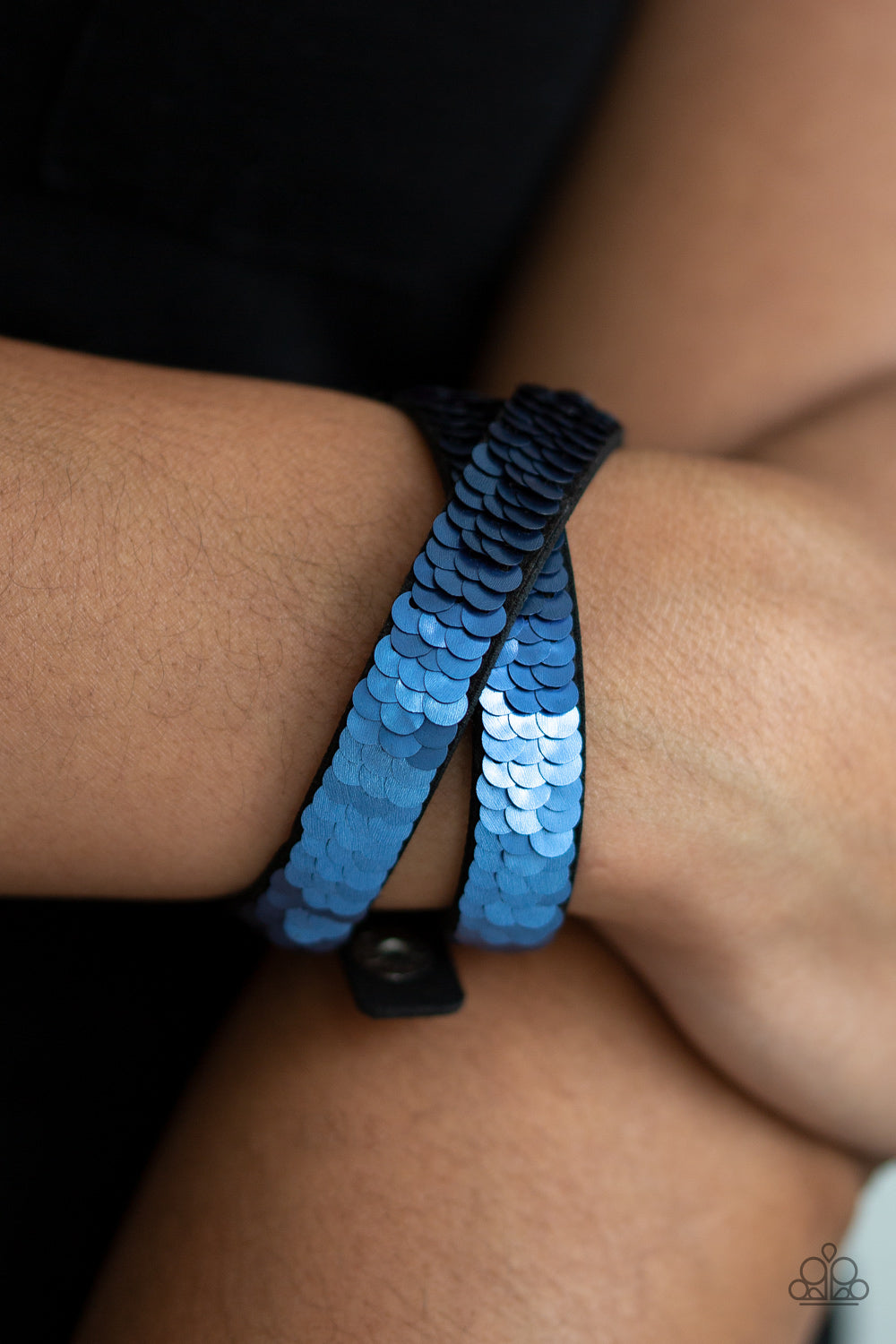 Paparazzi ♥ Under The SEQUINS - Purple ♥ Bracelet