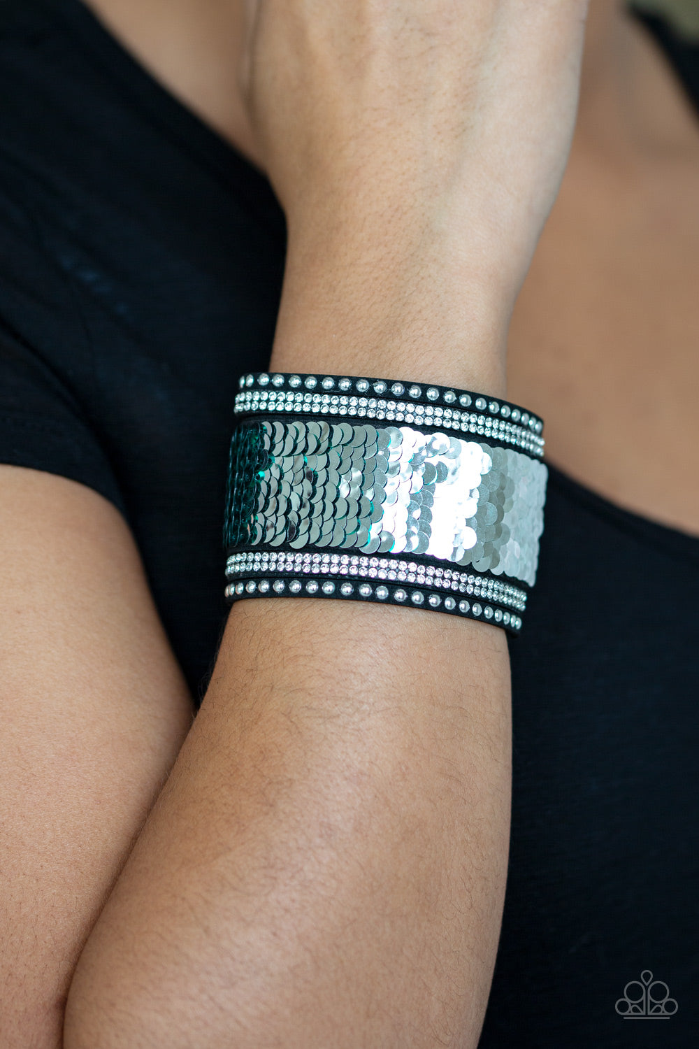 Paparazzi ♥ MERMAIDS Have More Fun - Green ♥ Bracelet