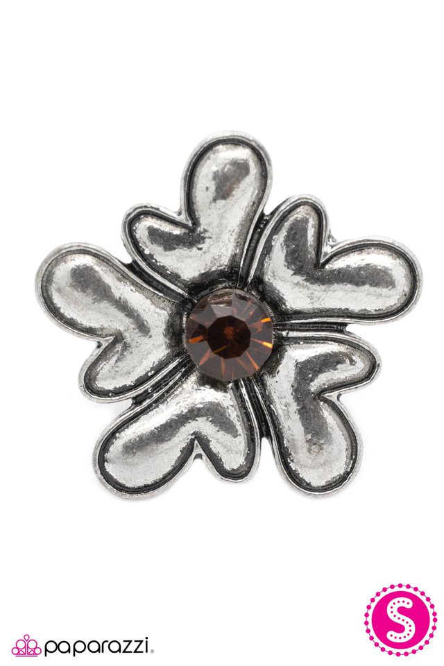 Paparazzi ♥ To Your Hearts Content - Brown ♥ Ring