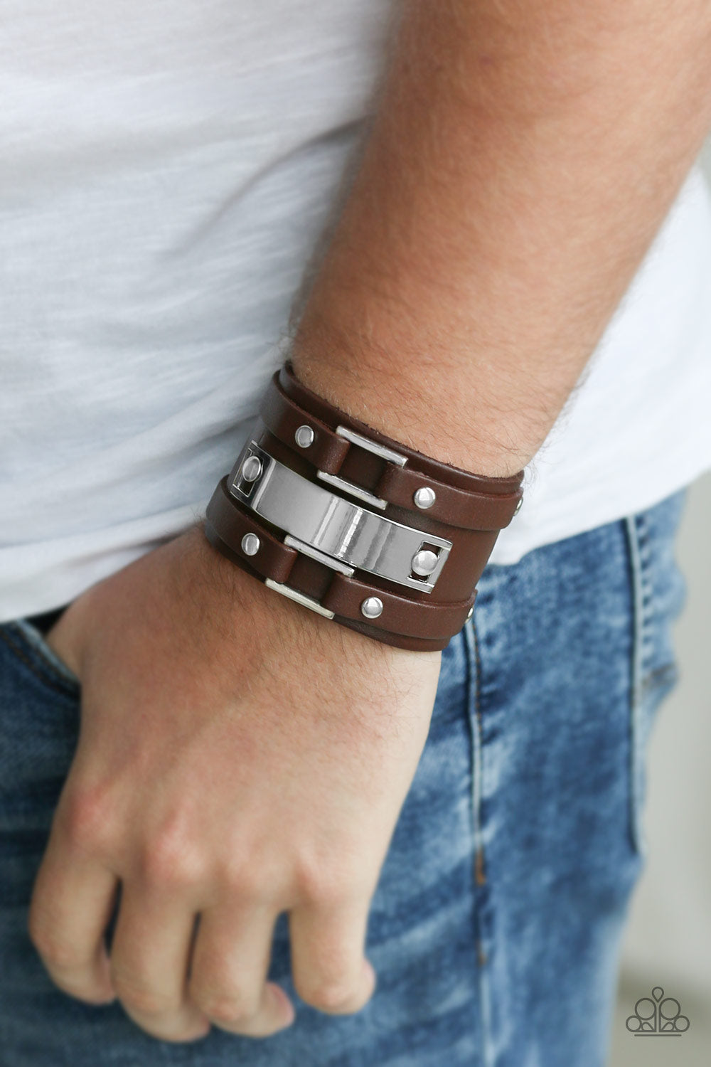 Paparazzi ♥ Rural Ranger - Brown ♥ Bracelet