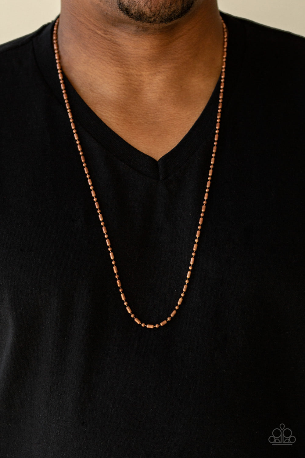 Paparazzi ♥ Covert Operation - Copper ♥ Mens Necklace