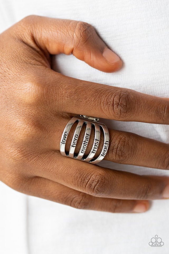 Paparazzi ♥ My Hero - Silver ♥ Ring