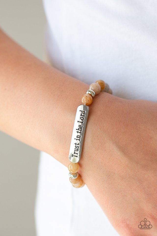 Paparazzi ♥ Trust Always - Brown ♥ Bracelet