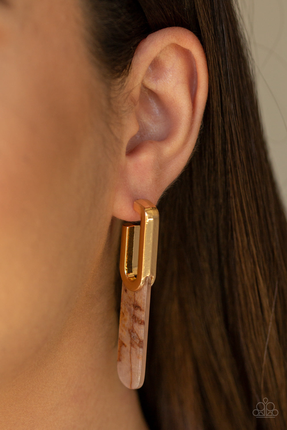 Paparazzi ♥ HAUTE Off The Press - Multi ♥ Earrings