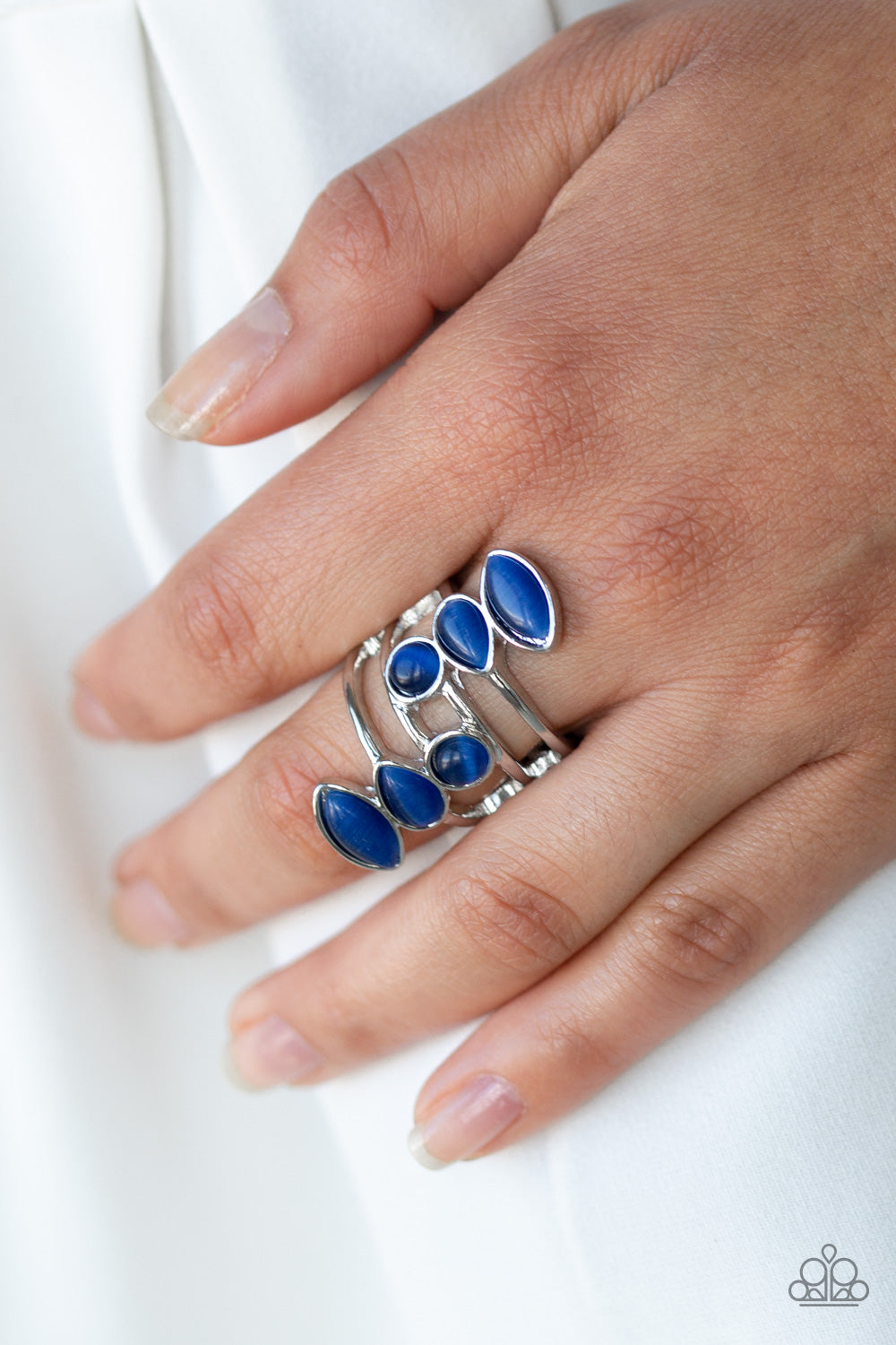 Paparazzi ♥ Wraparound Radiance - Blue ♥ Ring