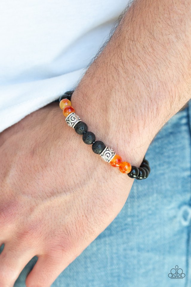 Paparazzi ♥ Proverb - Orange ♥ Bracelet