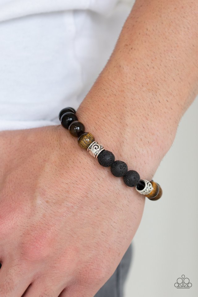 Paparazzi ♥ Mantra - Brown ♥ Bracelet