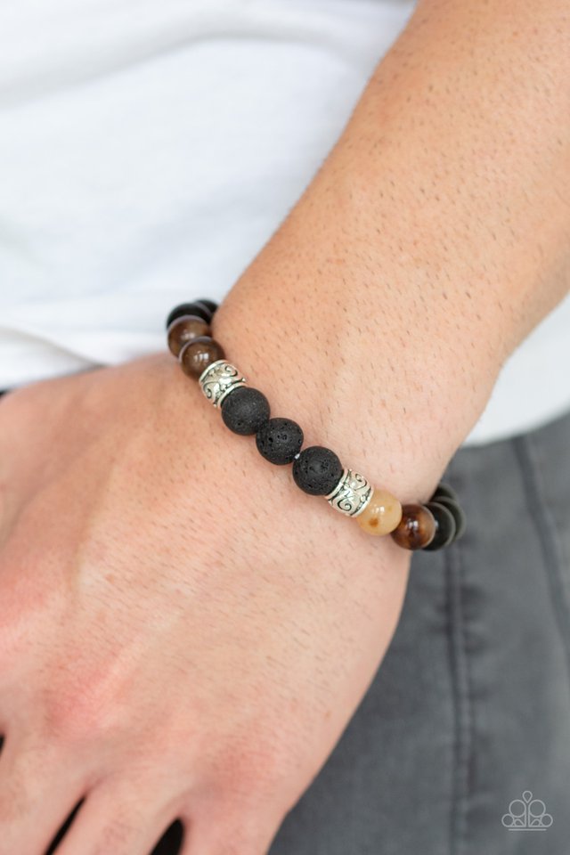 Paparazzi ♥ Mantra - Brown ♥ Bracelet