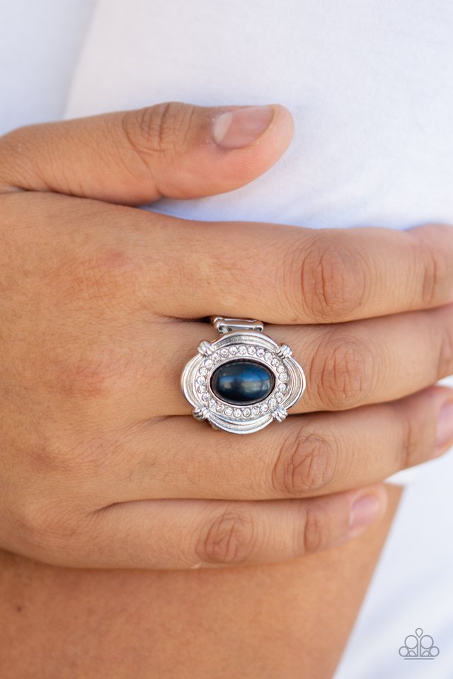 Paparazzi ♥ Titanic Twinkle - Blue ♥ Ring